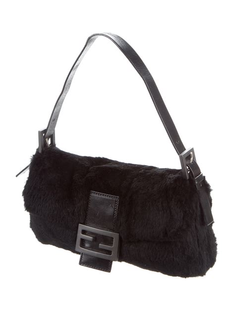 fendi fur side bag|Fendi pre owned bags.